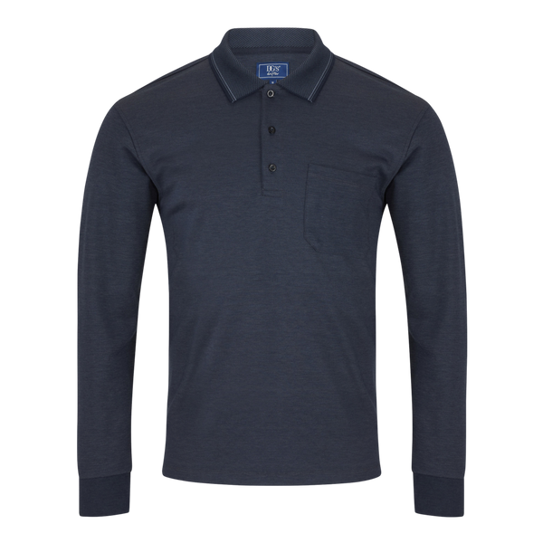 DG's Drifter Long Sleeve Polo Shirt for Men