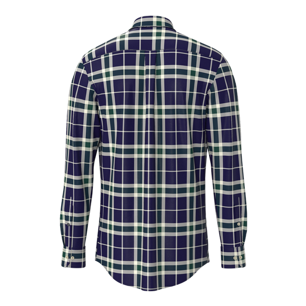 Fynch-Hatton Big Check Button Down Shirt