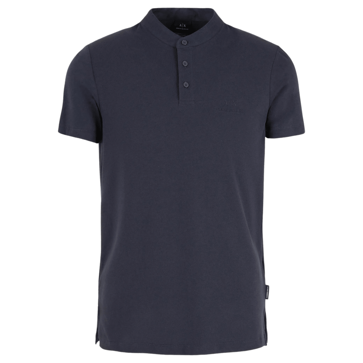 Armani Exchange Henley Collar Polo Shirt For Men Coes