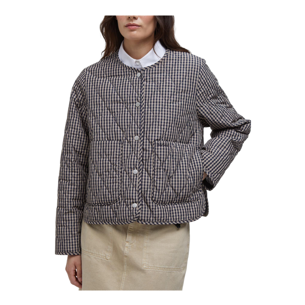 Barbour Check Monroe Quilt Jacket