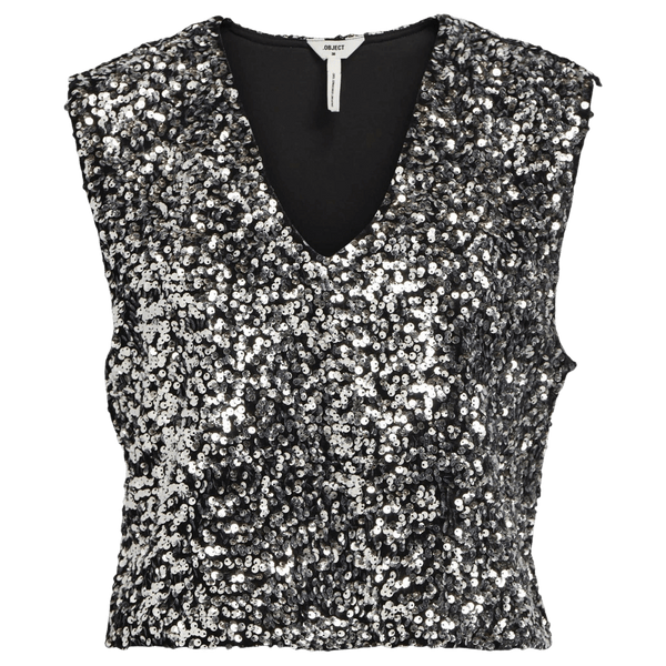 Object Kinne Sequin Top