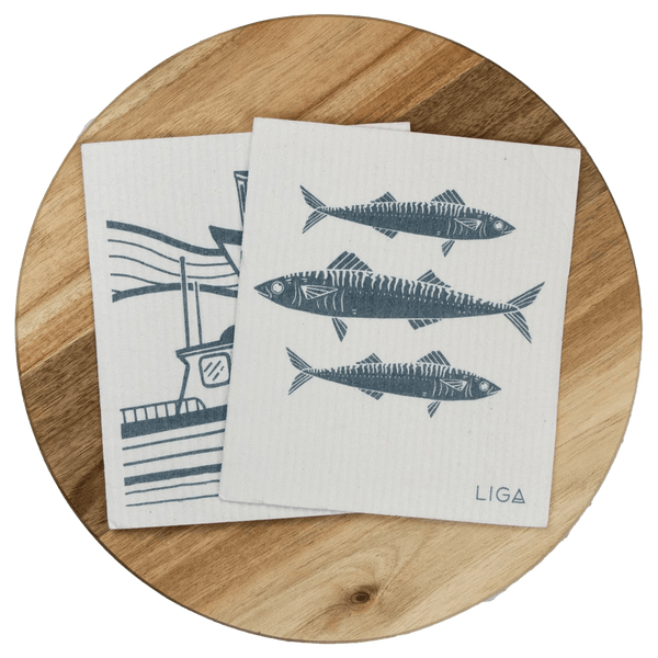 Liga Eco Pack of Two Dishcloths