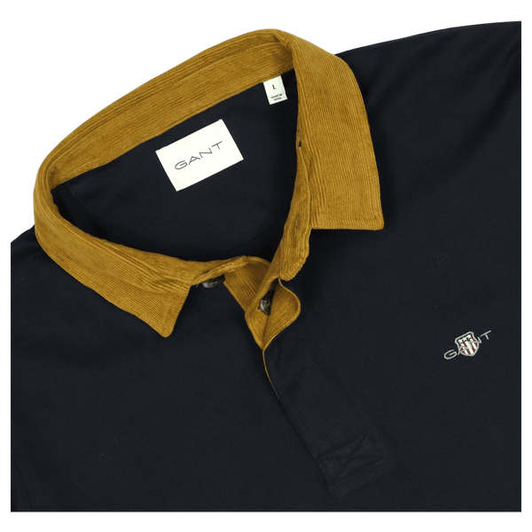 GANT Corduroy Collar Rugby Shirt