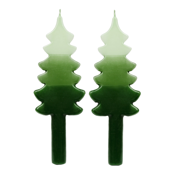 Candle Shop, Tree Shaped Candle 2 Pack