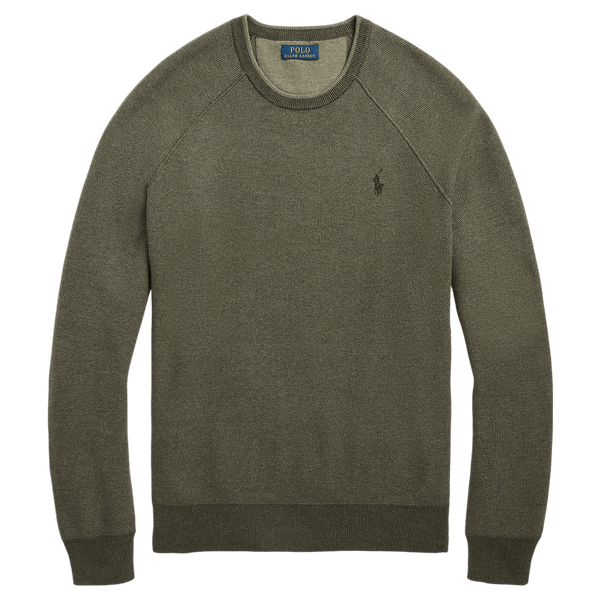 Polo Ralph Lauren Textured Cotton Crewneck Jumper