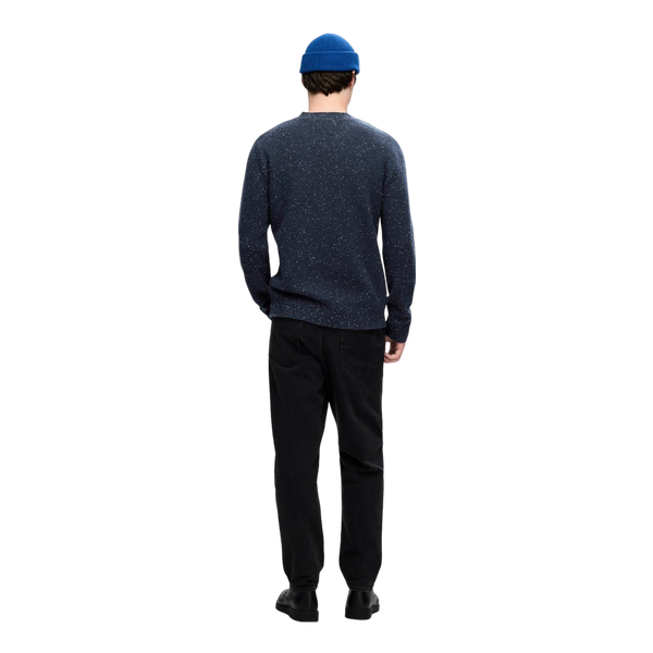 Selected Neil Long Sleeve Knit Neps Crew Neck