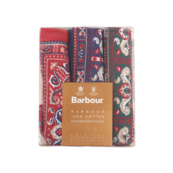 Barbour Paisley Hankies Boxed