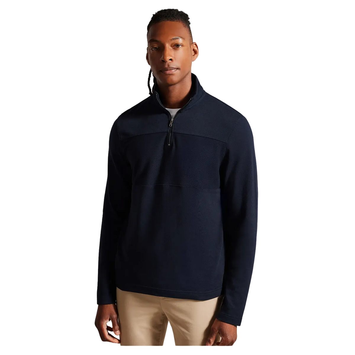 Ted Baker Gazine 1/4 Zip Sweatshirt For Men | Coes