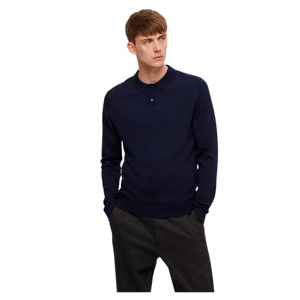 Selected Town Merino Coolmax Polo Shirt