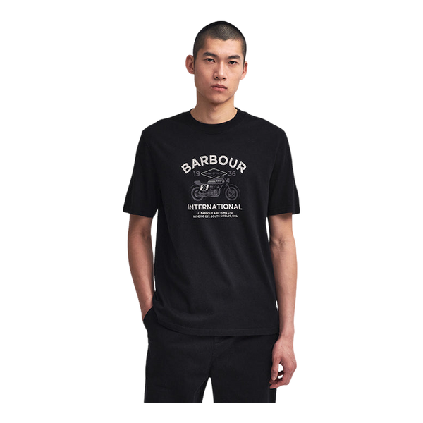 Barbour International Café Graphic T-Shirt