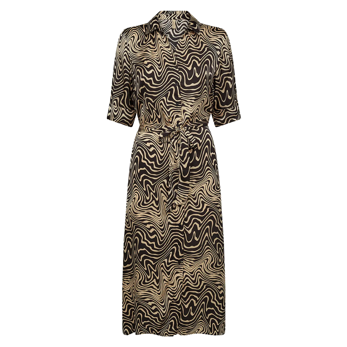 Soyaconcept Luna Silky Print Dress For Women | Coes