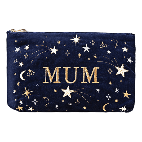 Elizabeth Scarlett Starry Sky Mum Velvet Everyday Pouch