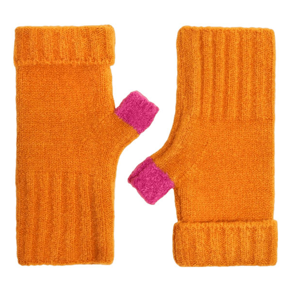 Powder Cassia Wrist Warmers