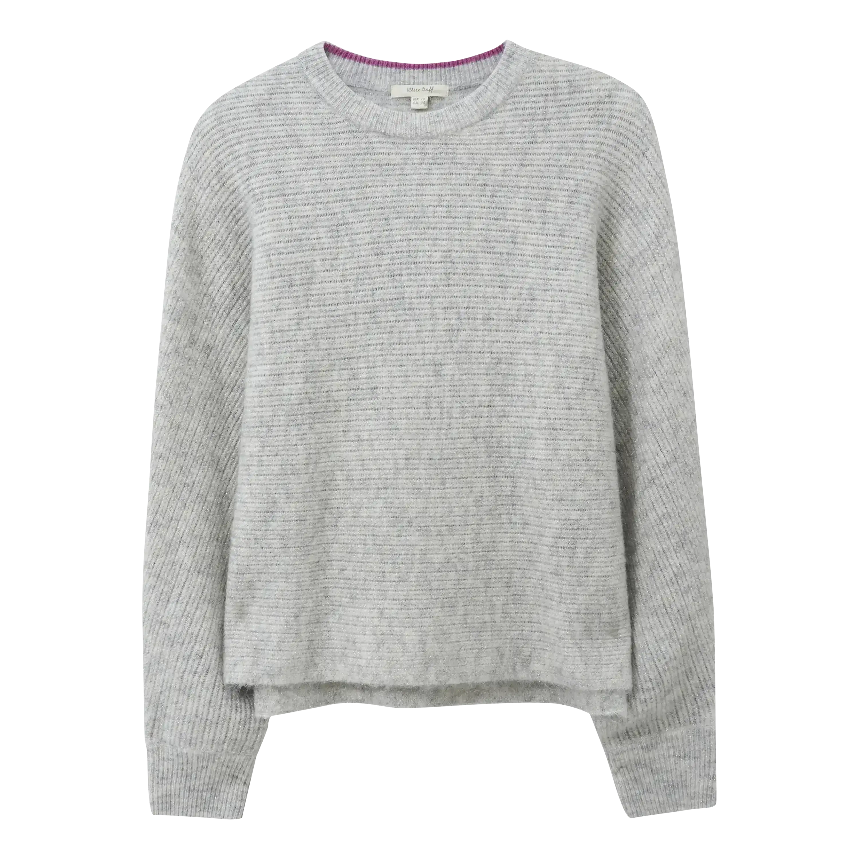 White hot sale sparkly jumper