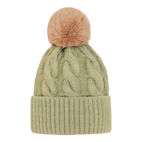 Powder Svana Bobble Hat