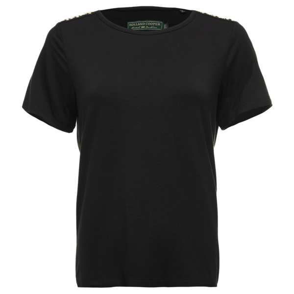 Holland Cooper Relax Fit Crew Neck Tee