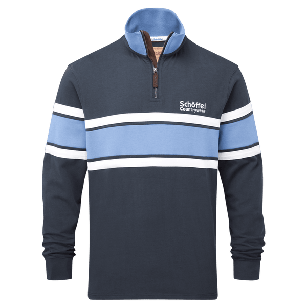 Schoffel Exmouth Heritage 1/4 Zip Sweatshirt