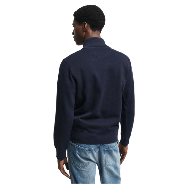 GANT Sacker Rib Half Zip Sweatshirt for Men