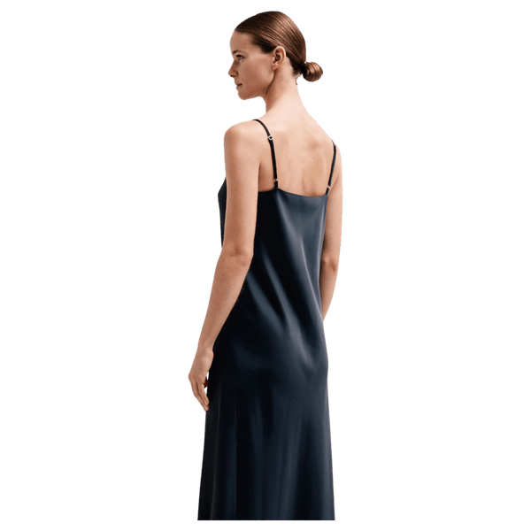 Selected Femme Lena Sleeveless Satin Slip Maxi Dress