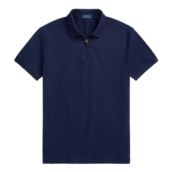 Polo Ralph Lauren Short Sleeve Zip Polo Shirt for Men