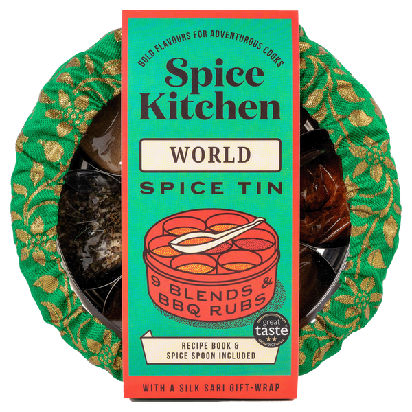 Spice Kitchen UK World Spice Blends & Rubs Spice Tin