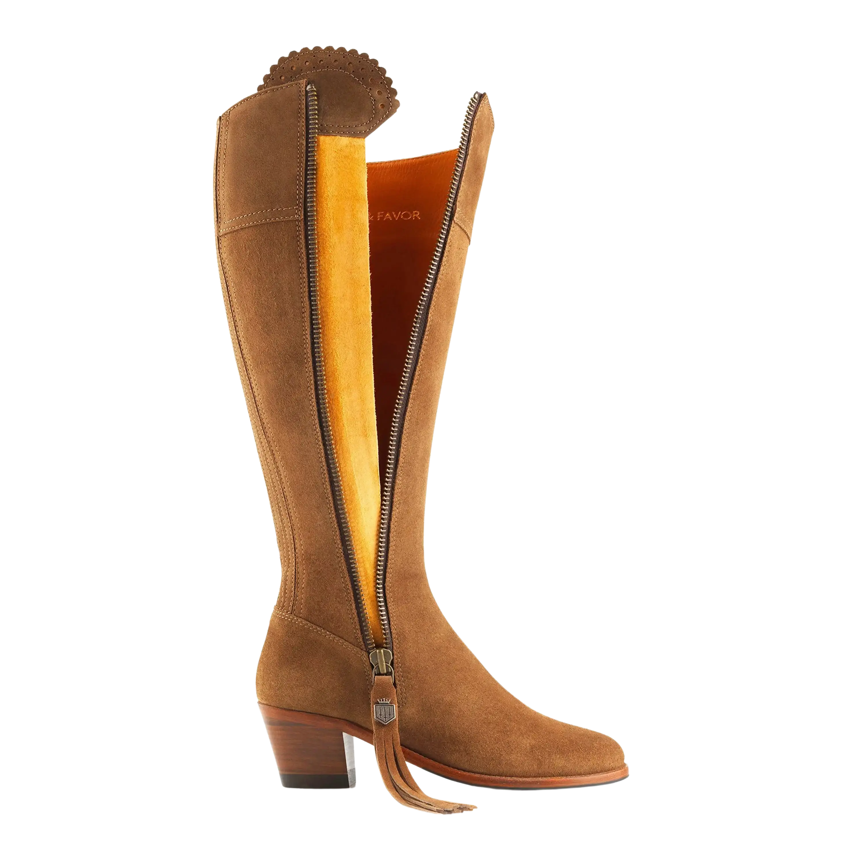 Women's Fairfax & Favor Regina Heeled Sporting Fit Boots