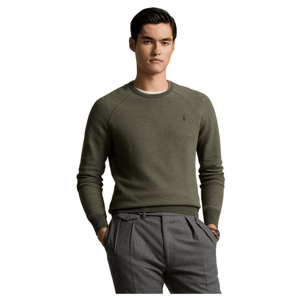 Polo Ralph Lauren Textured Cotton Crewneck Jumper