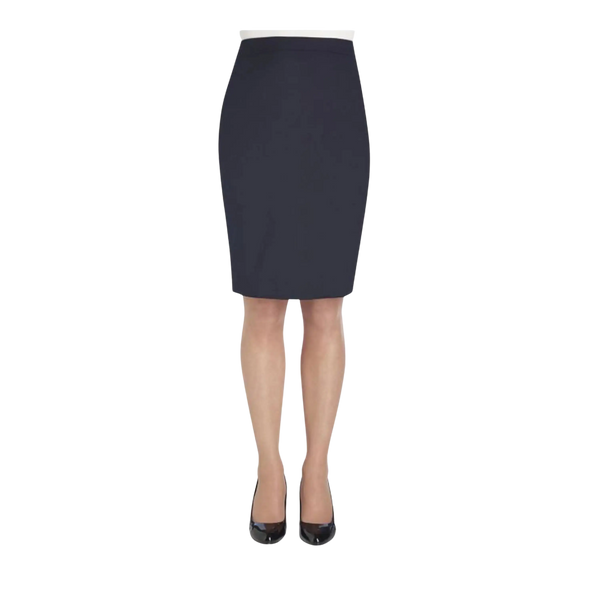 Wyndham Straight Skirt in Navy