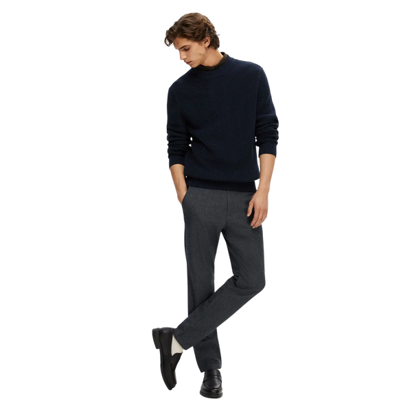 Selected Slim Fit Miles 175 Brushed Trousers