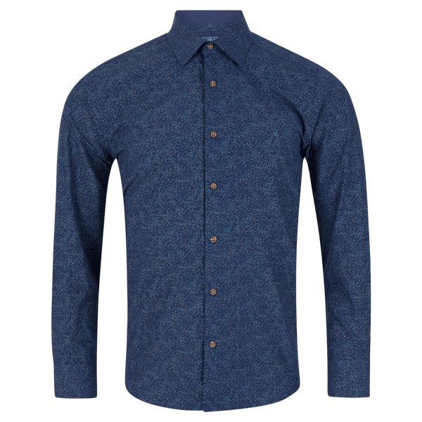 DG's Drifter Speckled Print Long Sleeve Shirt