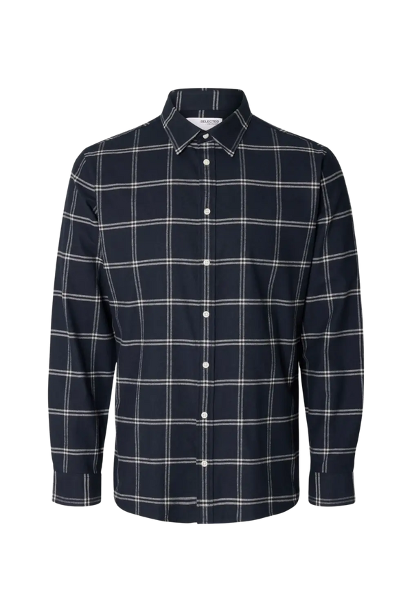 Selected Owen Flannel Long Sleeve Shirt