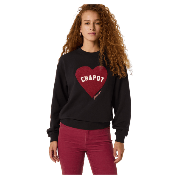 Fabienne Chapot Terry Sport Heart Sweater