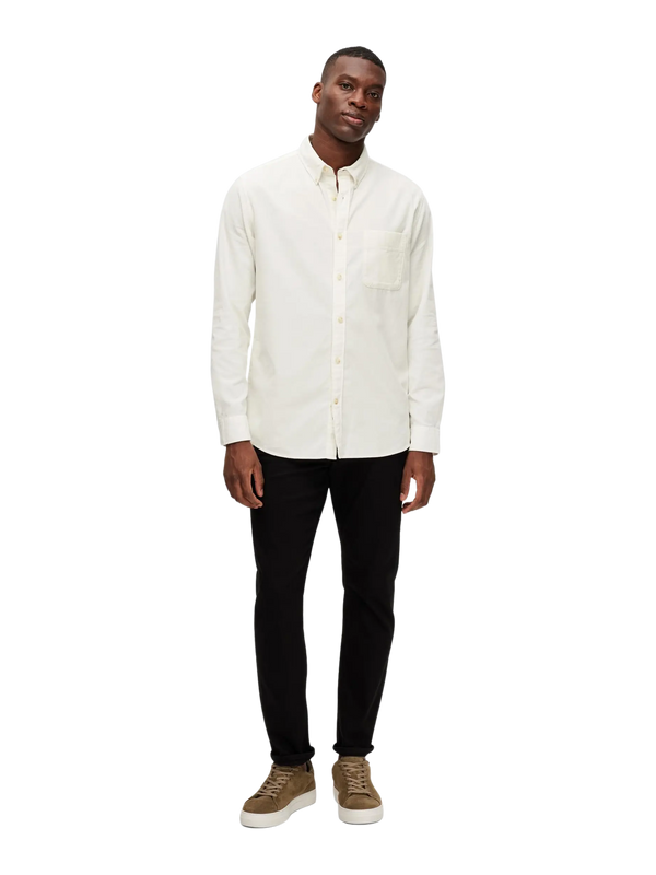 Selected Regmaker Long Sleeve Cord Shirt