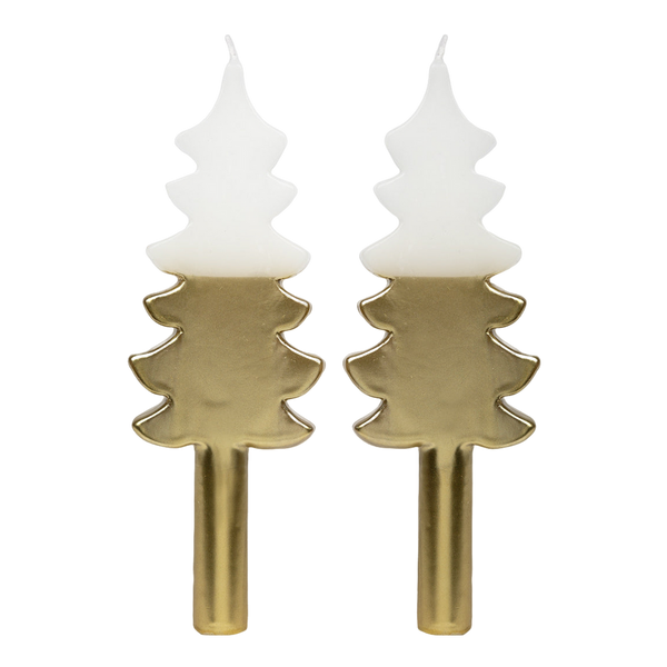 Candle Shop, Tree Shaped Candle 2 Pack