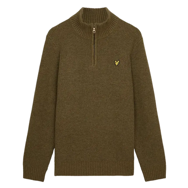 Lyle & Scott Ribbed 1/4 Zip Jumper