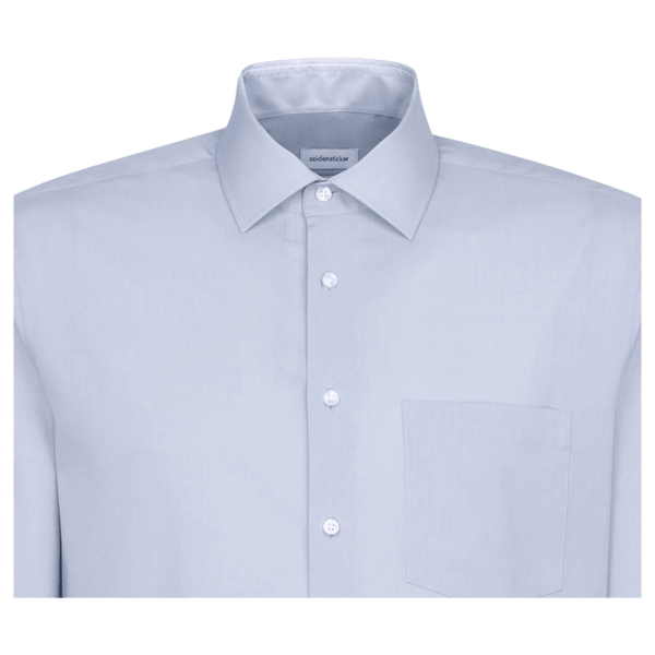 Seidensticker Poplin Regular Fit Long Sleeve Shirt