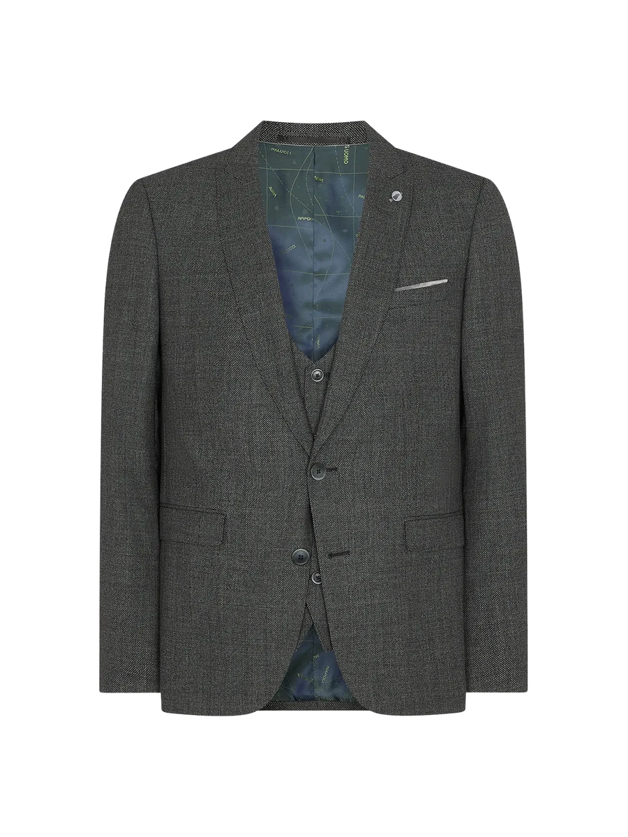 Remus Uomo Birdseye Suit Jacket | Coes