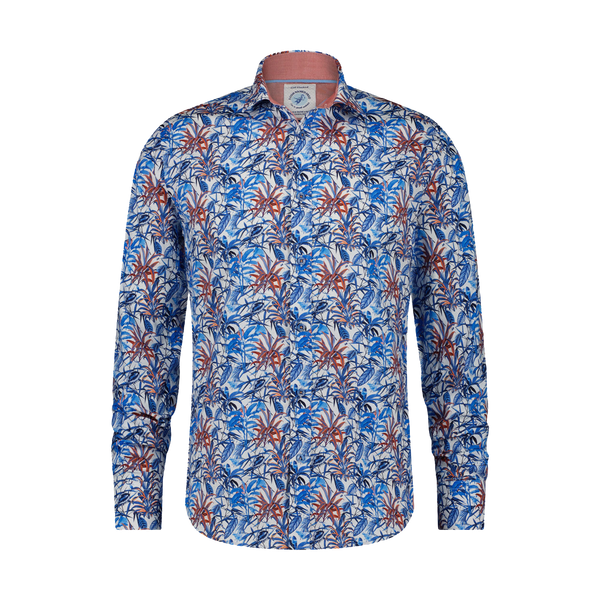 A Fish Named Fred Long Sleeve Leaf Shirt