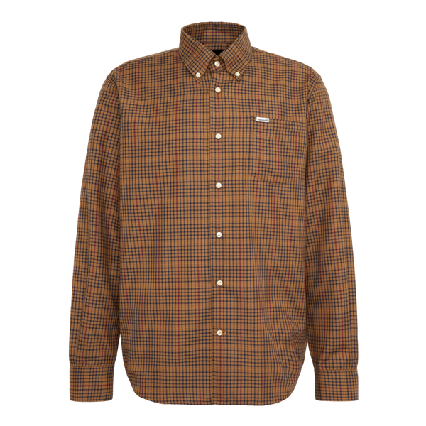 Barbour Henderson Regular Fit Thermo Weave Checked Long Sleeve Shirt