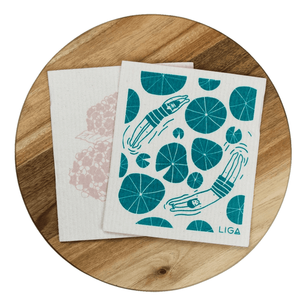 Liga Eco Pack of Two Dishcloths