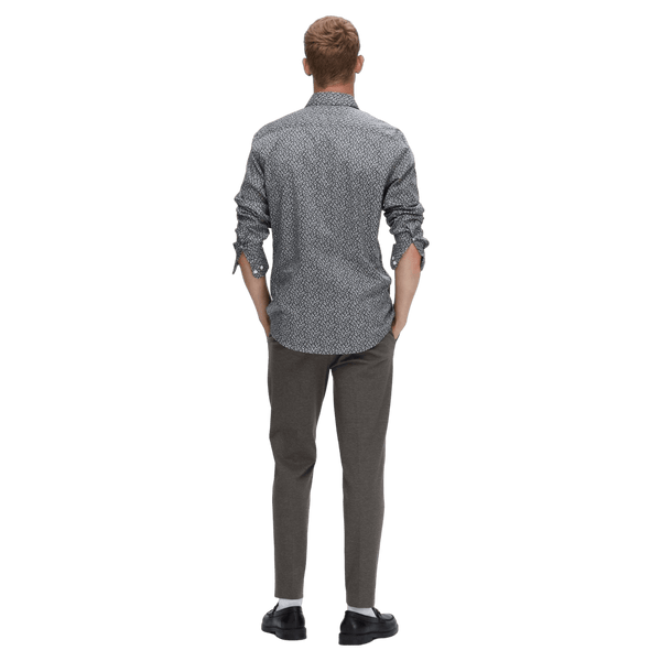 Selected Soho Long Sleeve Patterned Shirt