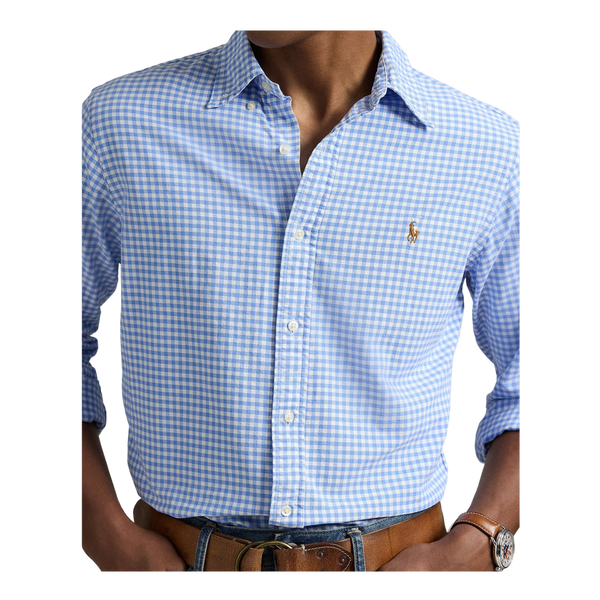 Polo Ralph Lauren Long Sleeve Gingham Oxford Shirt