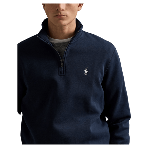 Polo Ralph Lauren Double Knit 1/4 Zip Sweatshirt