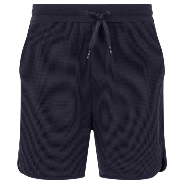 Armani Exchange Waffle Texture Jersey Shorts