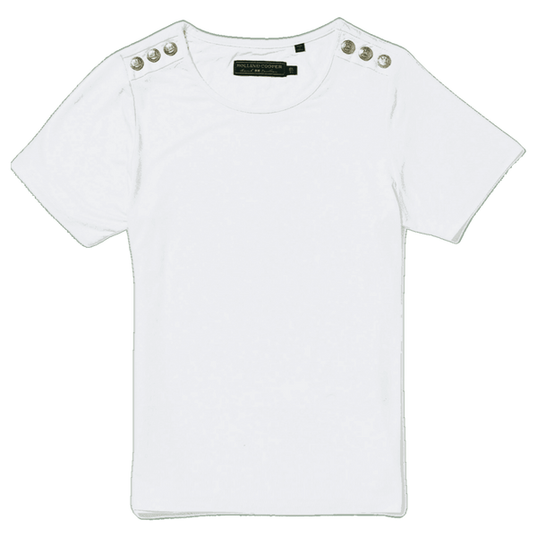 Holland Cooper Relax Fit Vee Neck Tee