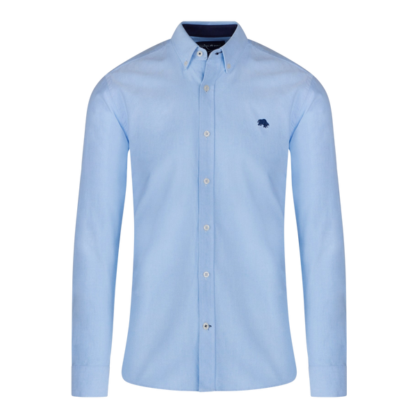 Raging Bull Button Down Long Sleeve Oxford Shirt