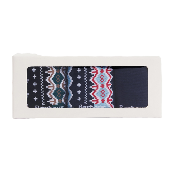 Barbour Fair Isle Sock Gift Box