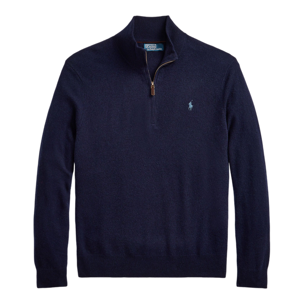 Polo Ralph Lauren Long Sleeve 1/4 Zip Jumper for Men