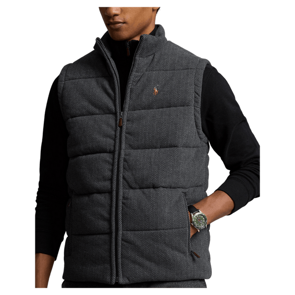 Polo Ralph Lauren Herringbone Double-Knit Gilet