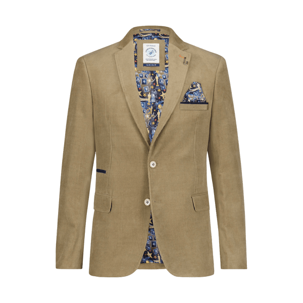A Fish Named Fred Ribbed Blazer for Men